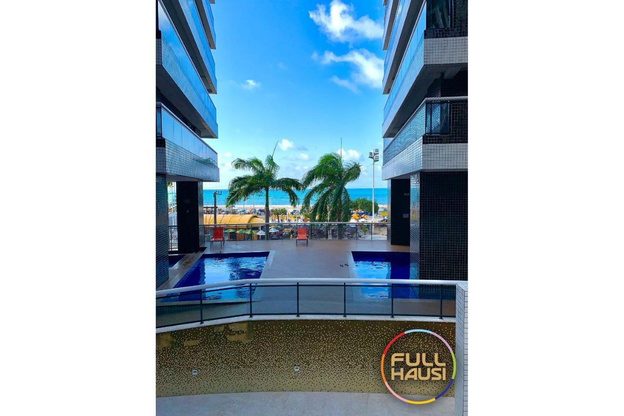 Landscape Flat Charmoso Condominio Na Beira Mar Fortaleza  Bagian luar foto