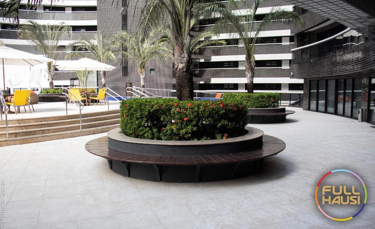 Landscape Flat Charmoso Condominio Na Beira Mar Fortaleza  Bagian luar foto
