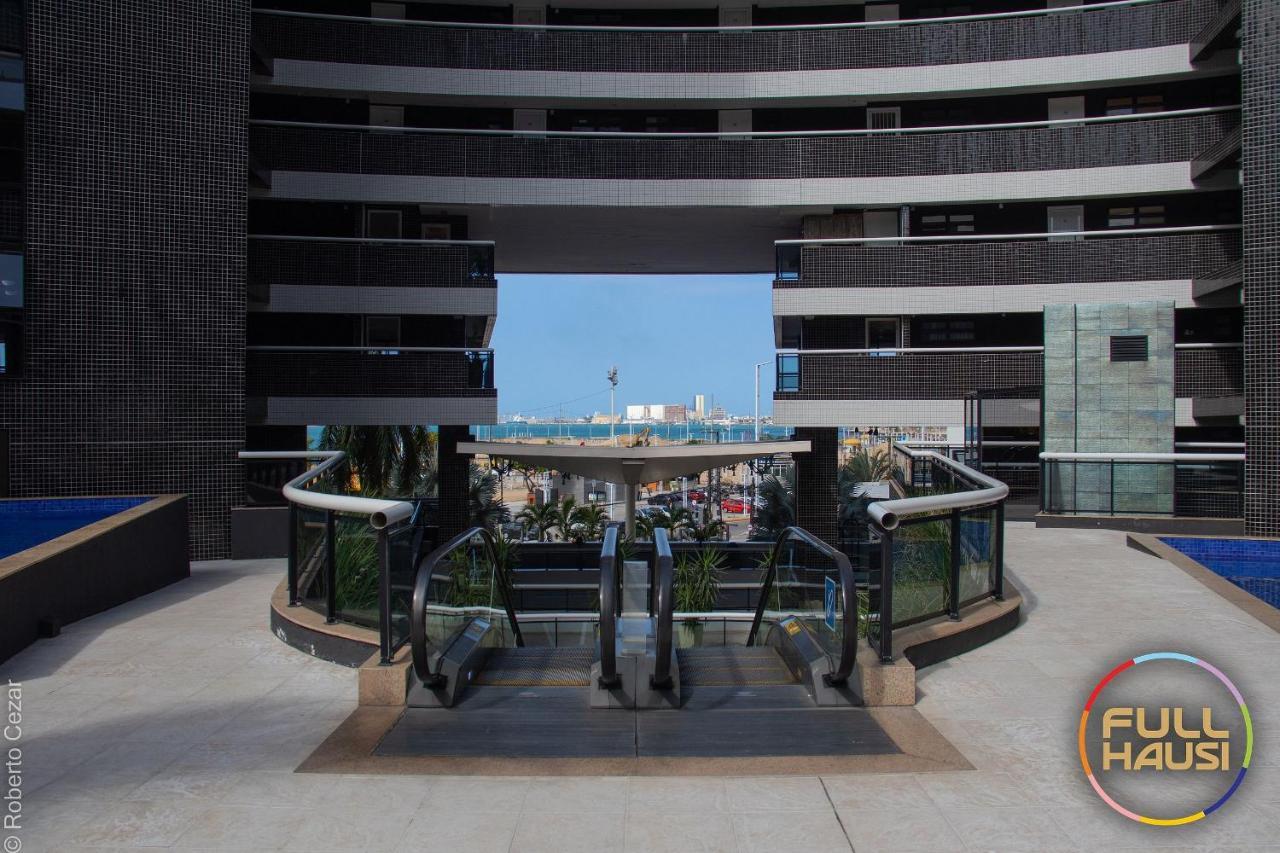 Landscape Flat Charmoso Condominio Na Beira Mar Fortaleza  Bagian luar foto