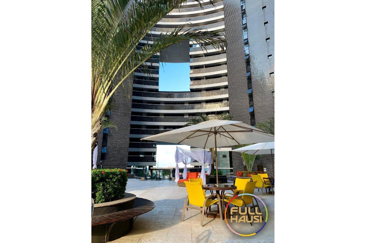 Landscape Flat Charmoso Condominio Na Beira Mar Fortaleza  Bagian luar foto